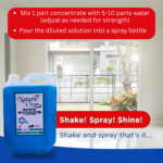 NC 103 GLASS CLEANER CONCENTRATE 5ltr - Image 5